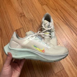 Nike Air Zoom Pegasus 38 Premium Summit White Aura Volt (Women's)